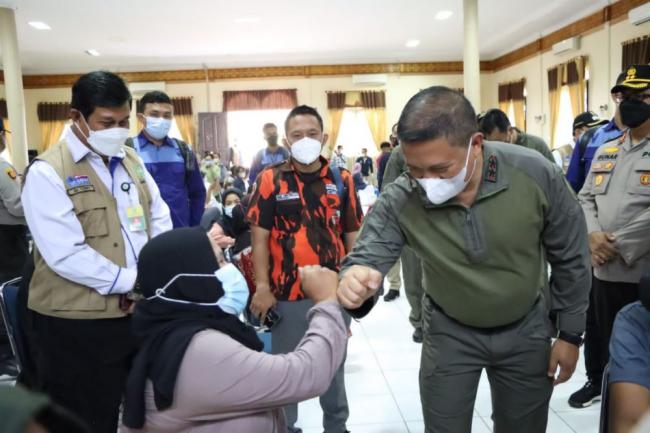 Polres Siak Segera Capai Target Vaksinasi Berkat Aplikasi BSR